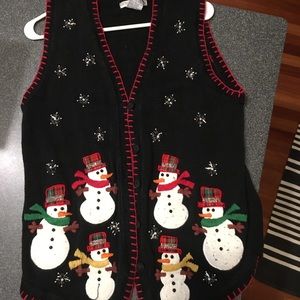 Vintage holiday vest